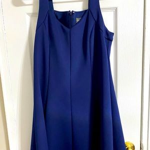 Blue cocktail dress